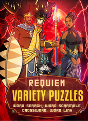 REQUIEM VARIETY PUZZLES WORD SEARCH, WORD SCRAMBLE, CROSSWORD, WORD LINK