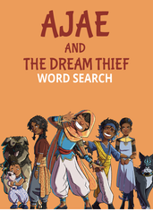 AJAE AND THE DREAM THIEF WORD SEARCH