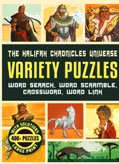 THE HALIFAX CHRONICLES UNIVERSE VARIETY PUZZLES WORD SEARCH, WORD SCRAMBLE, CROSSWORD, WORD LINK