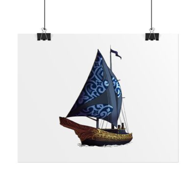 Ships Rolled Poster