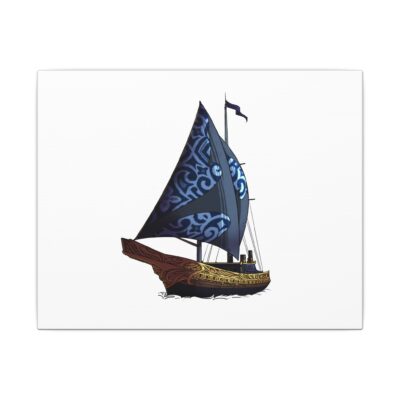 Ships Stretched Canvas Print