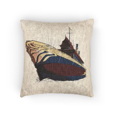 Ships Woven Pillow