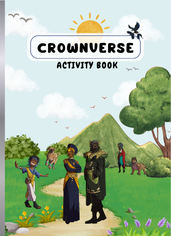 CROWNVERSE COUNT AND WRITE WITH ROYAL CHARACTERS , SCRAMBLES AND MAZE