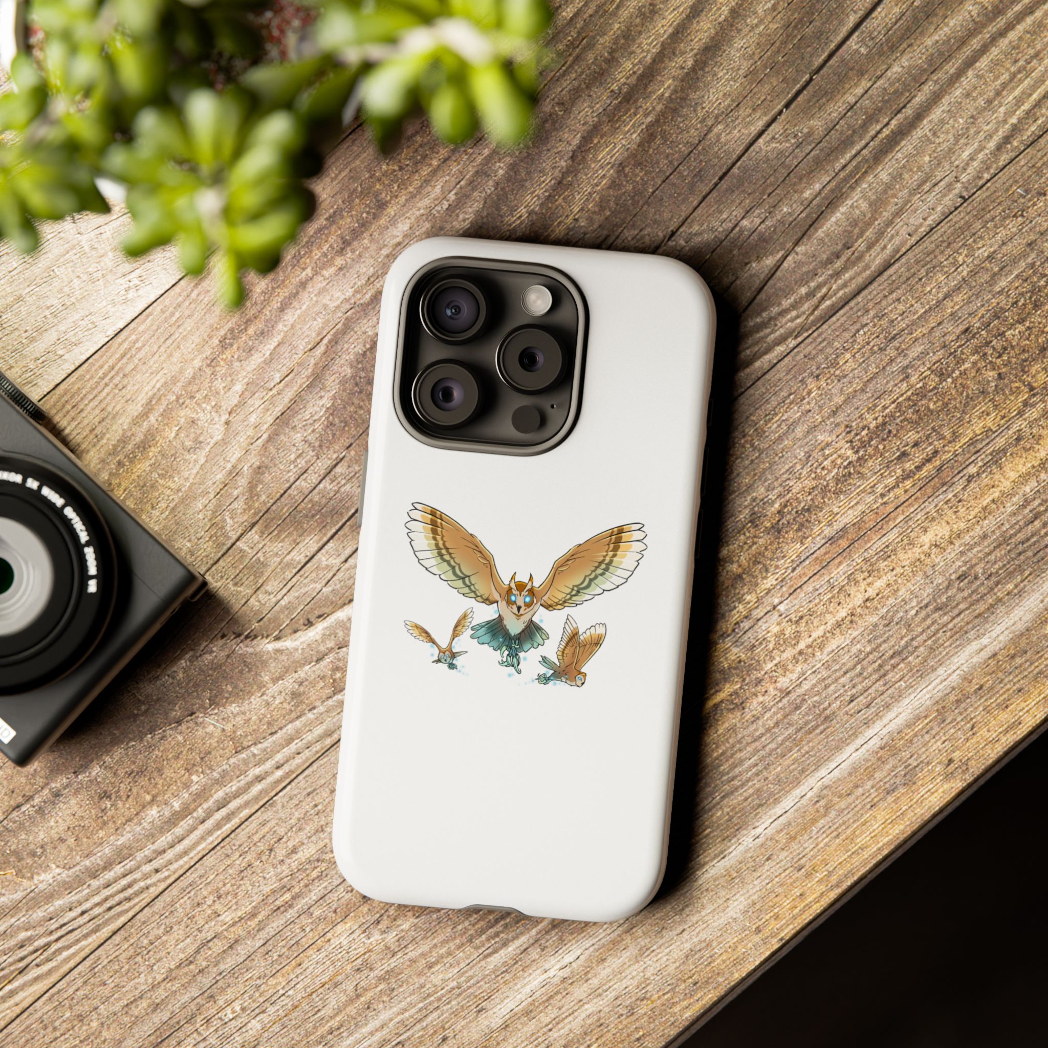 The Silent Owl Tough Phone Case - Image 33