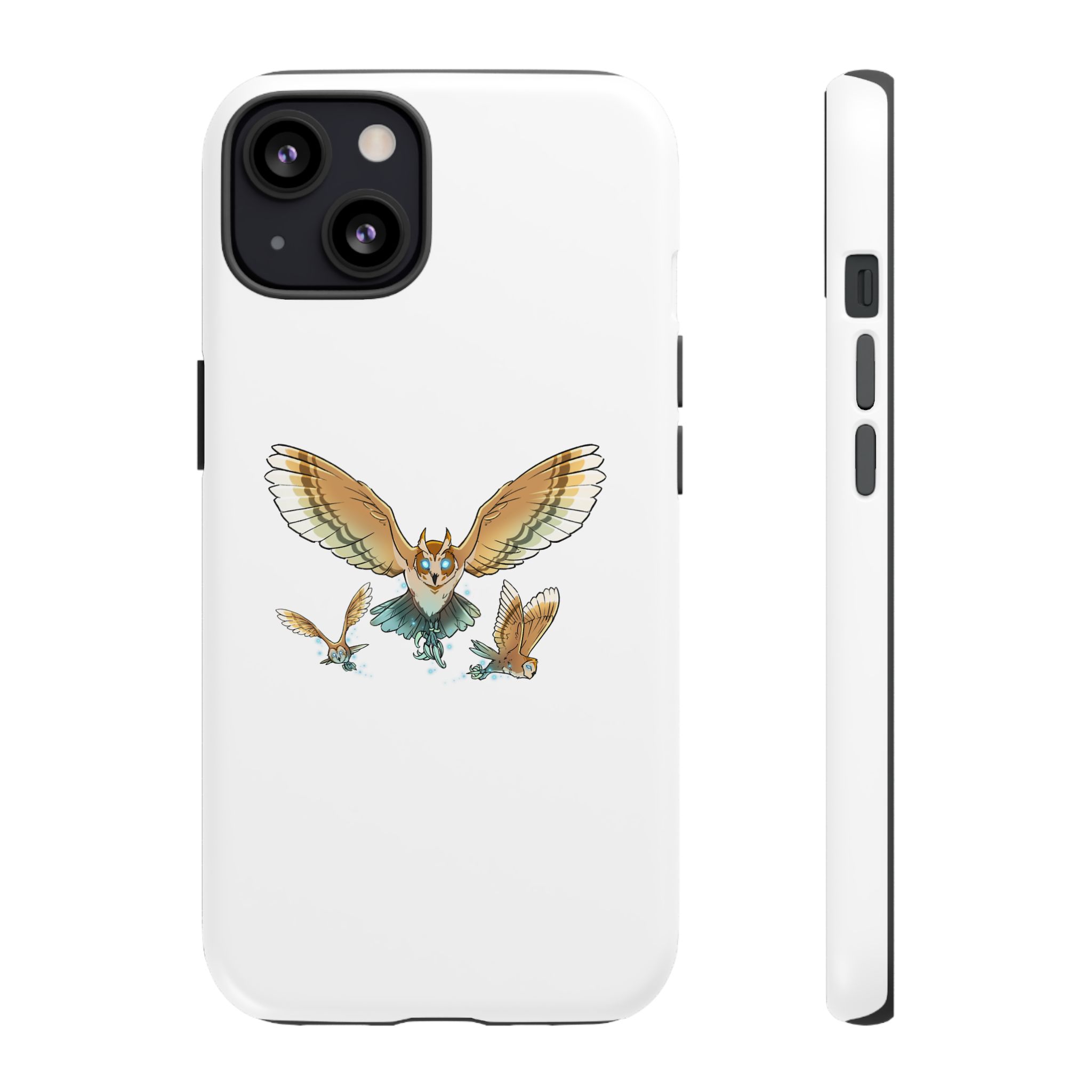 The Silent Owl Tough Phone Case - Image 3
