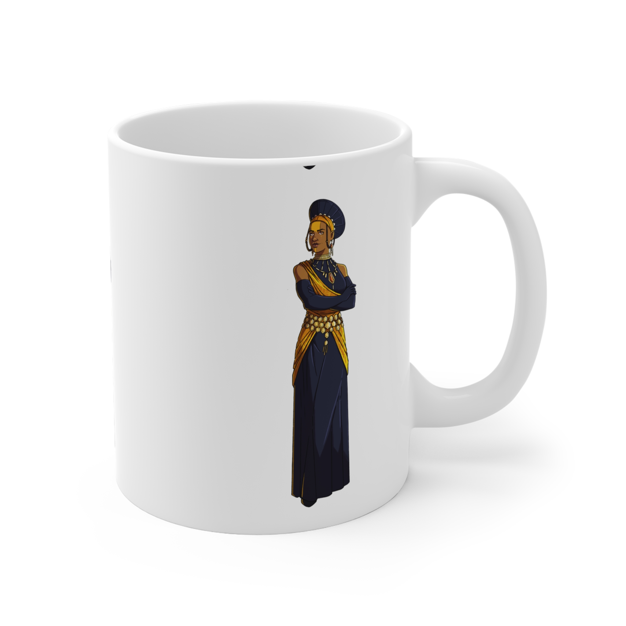 Queen Mother Ceramic Mug - Image 3
