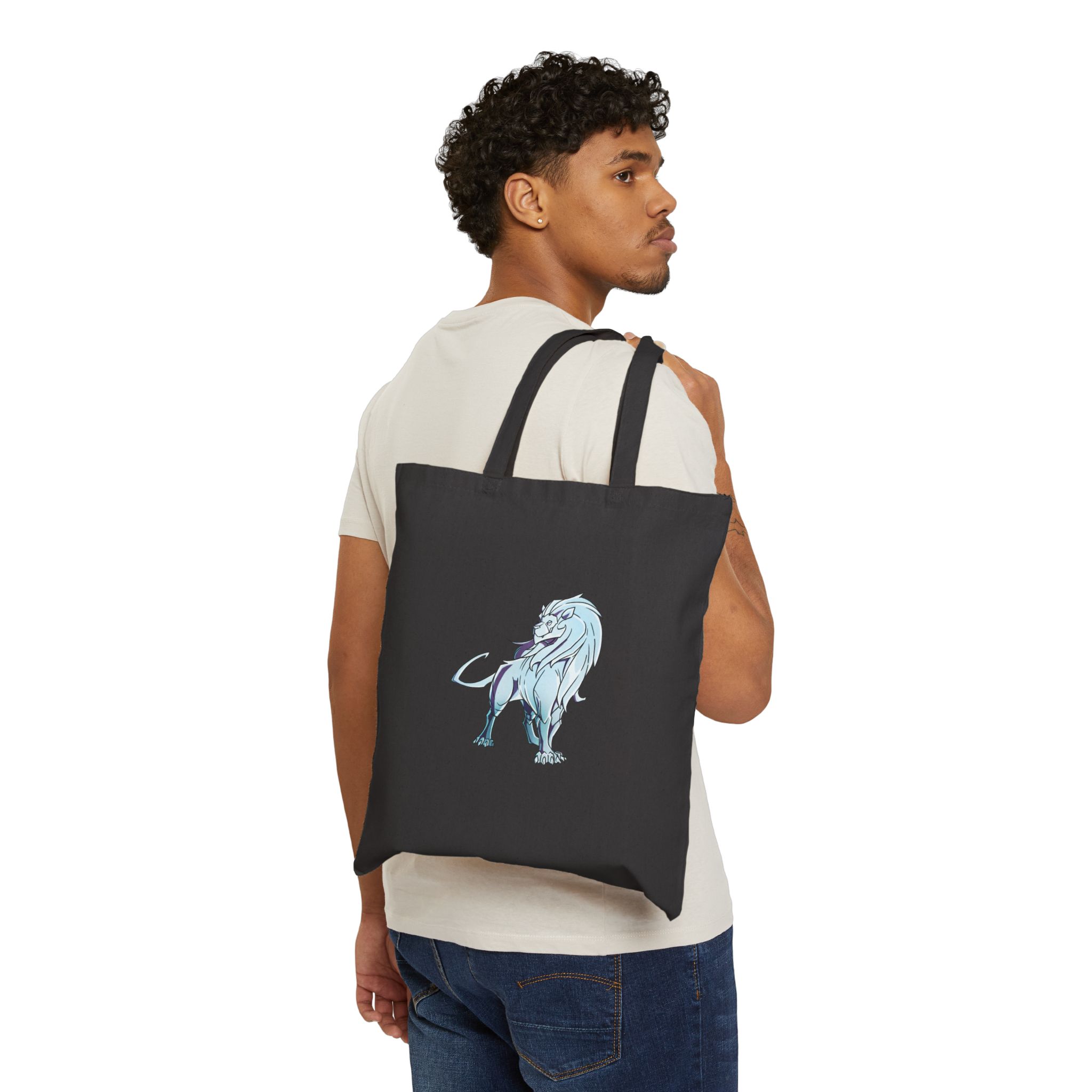 Auron Canvas Tote Bag - Image 7