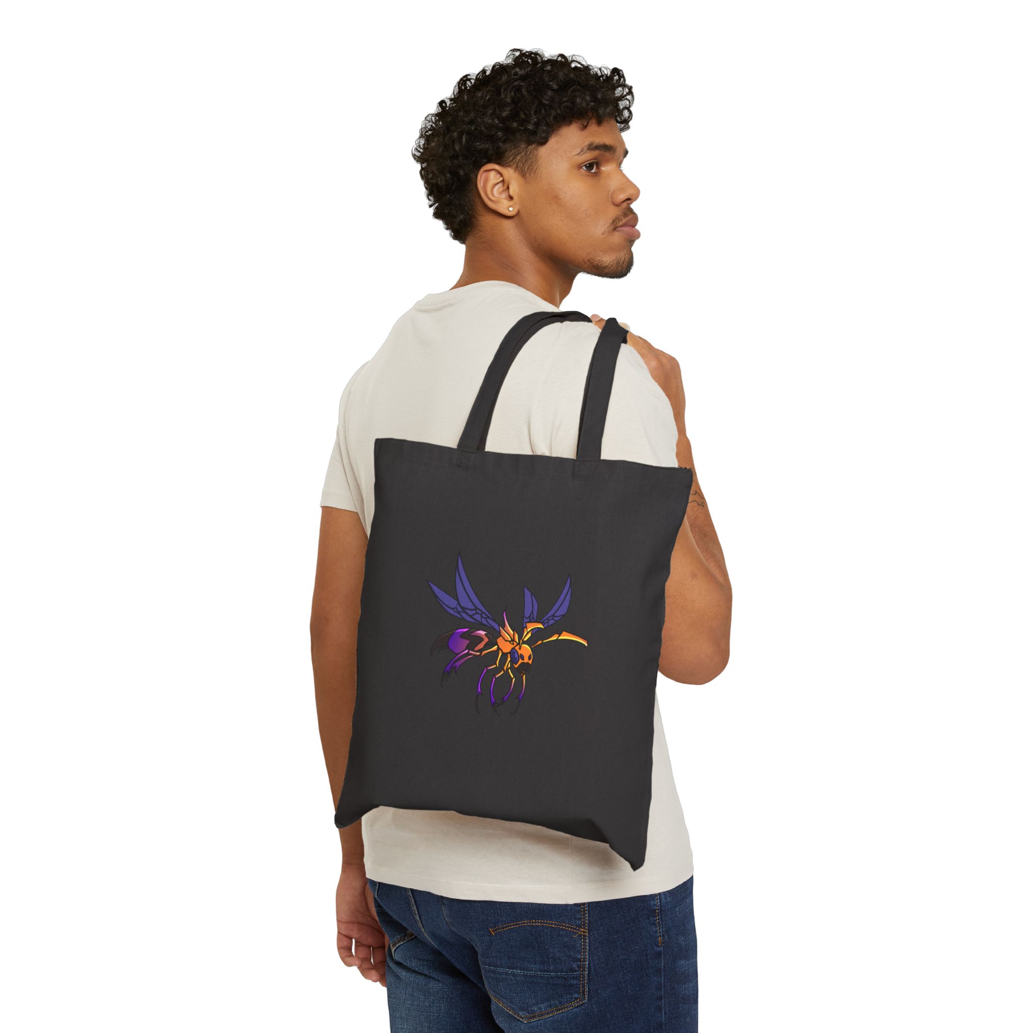 Stormwing Canvas Tote Bag - Image 7