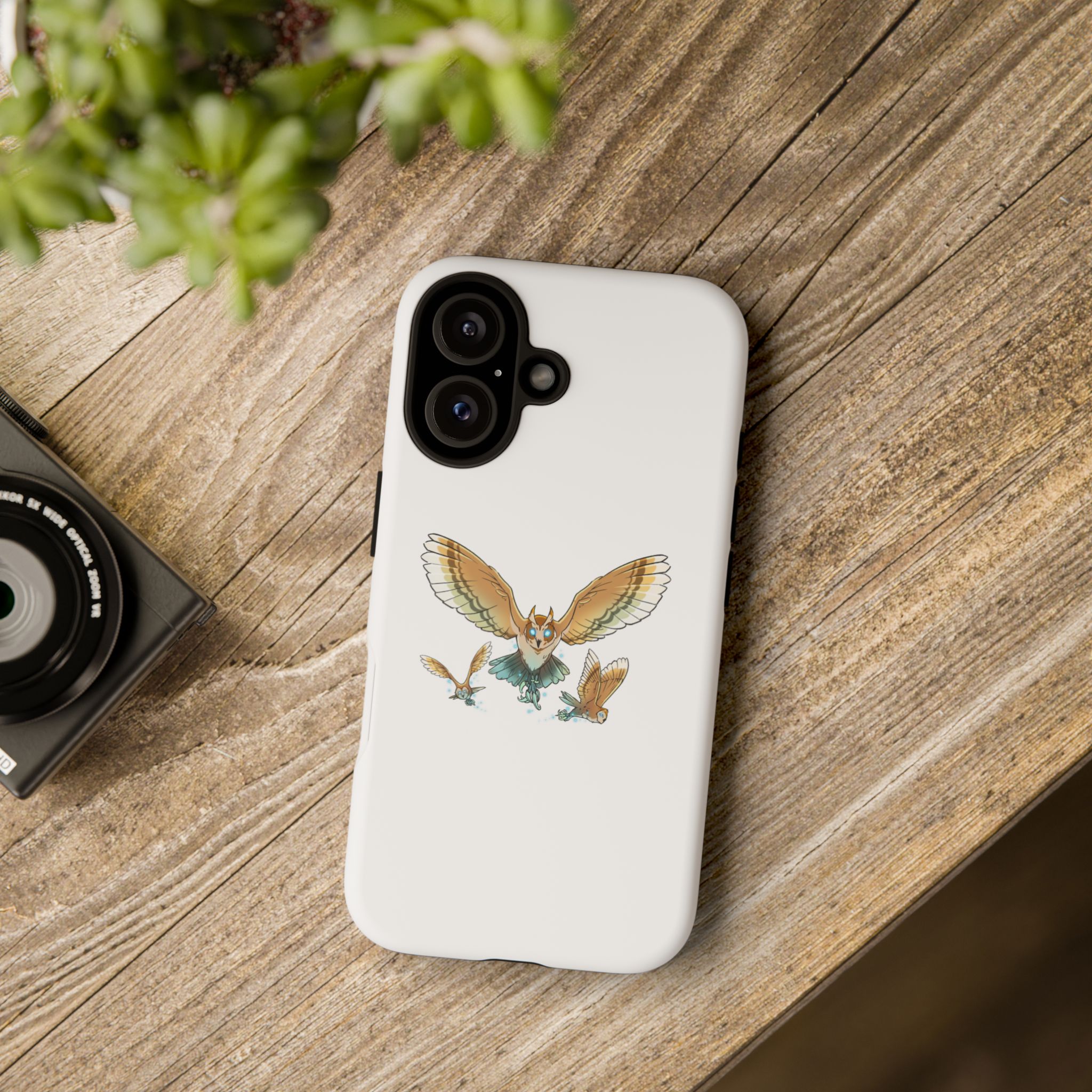 The Silent Owl Tough Phone Case - Image 44