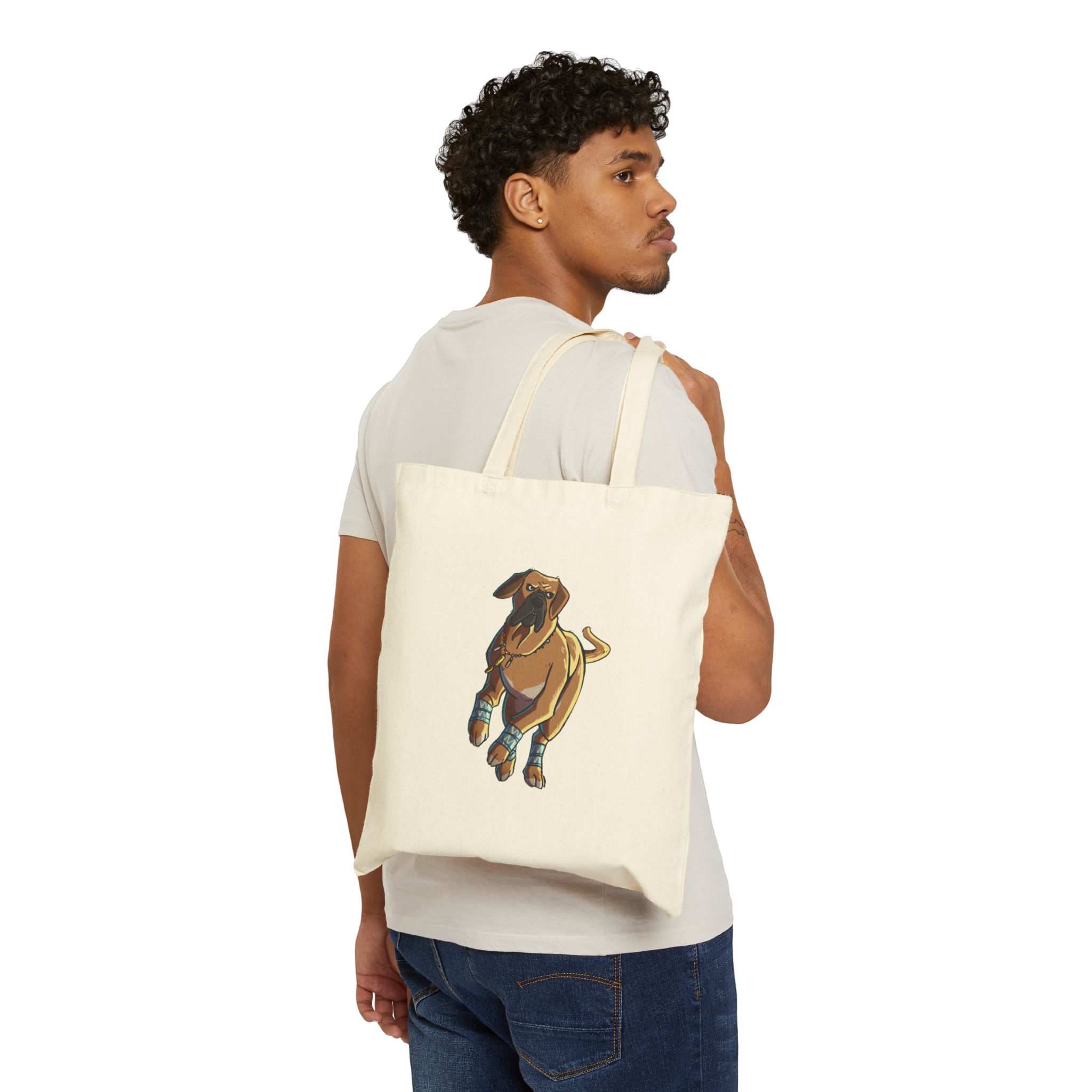 Beast Canvas Tote Bag - Image 3