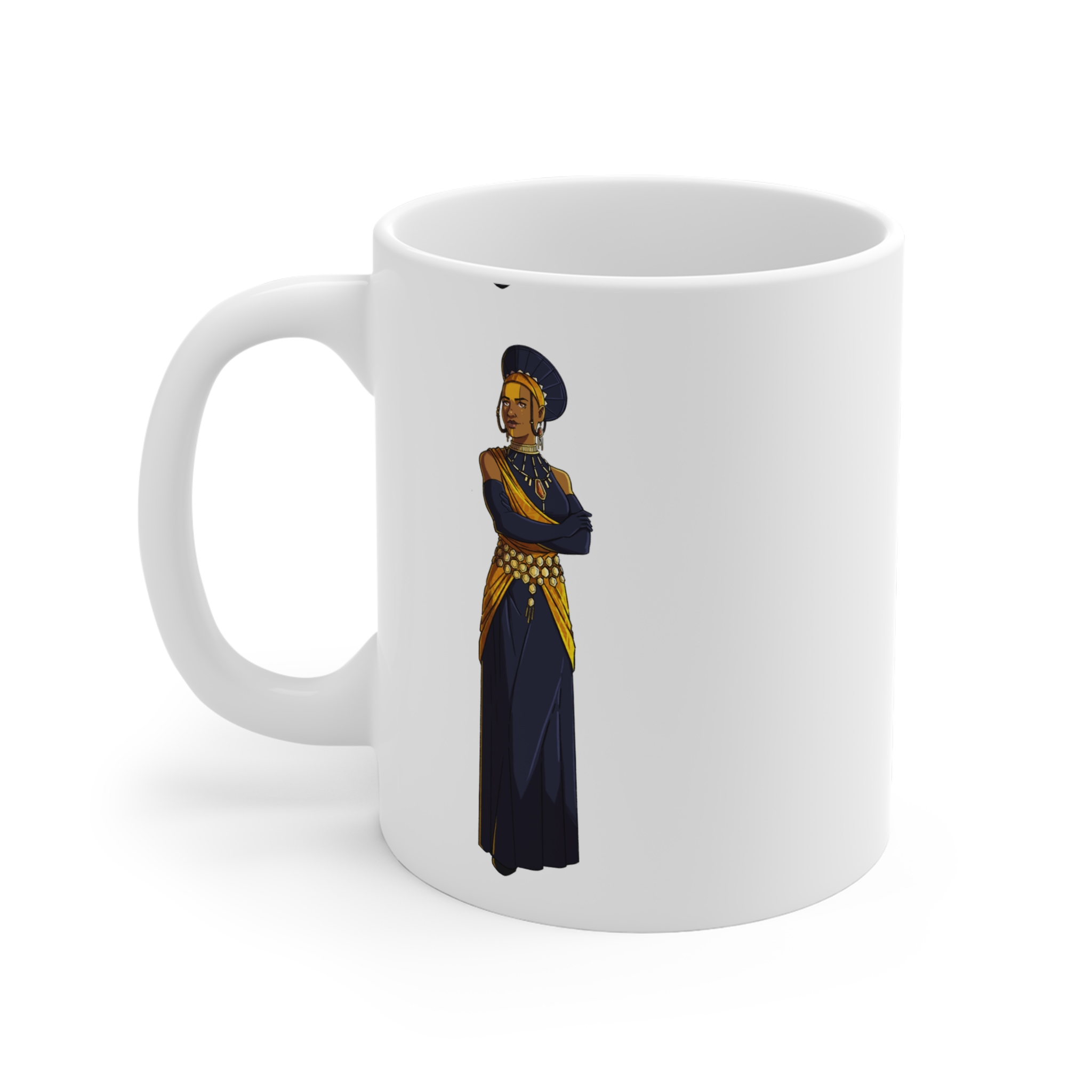 Queen Mother Ceramic Mug - Image 2