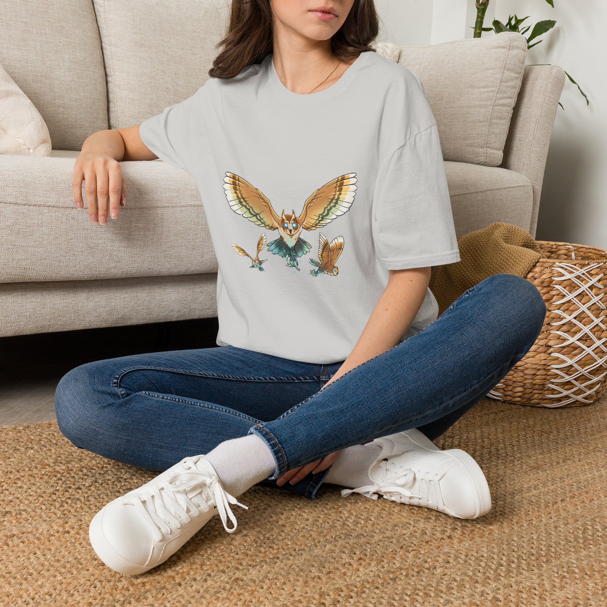 The Silent Owl Unisex T-Shirt - Image 6