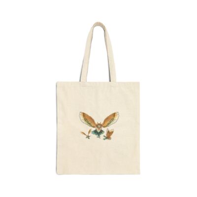 The Silent Owl Canvas Tote Bag
