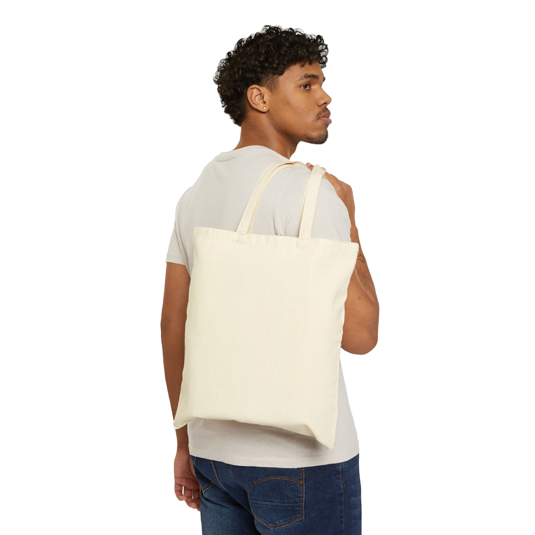 Sapphire Scarabs Canvas Tote Bag - Image 4