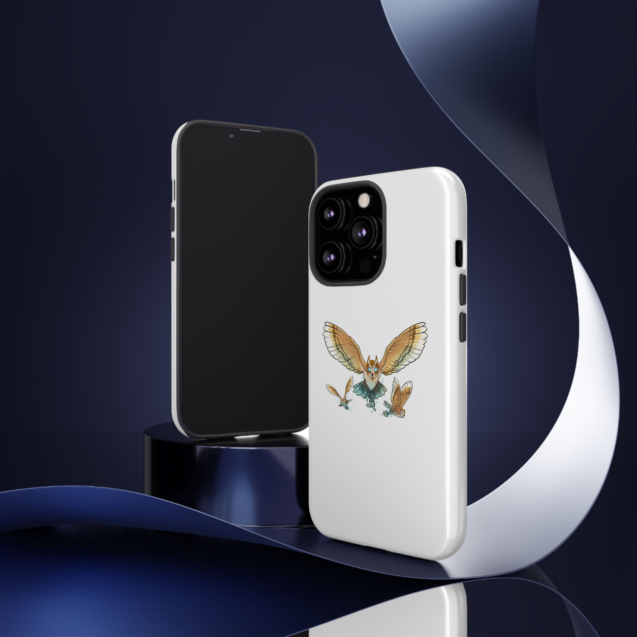 The Silent Owl Tough Phone Case - Image 6