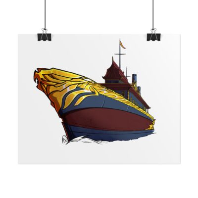 Ships Rolled Posters