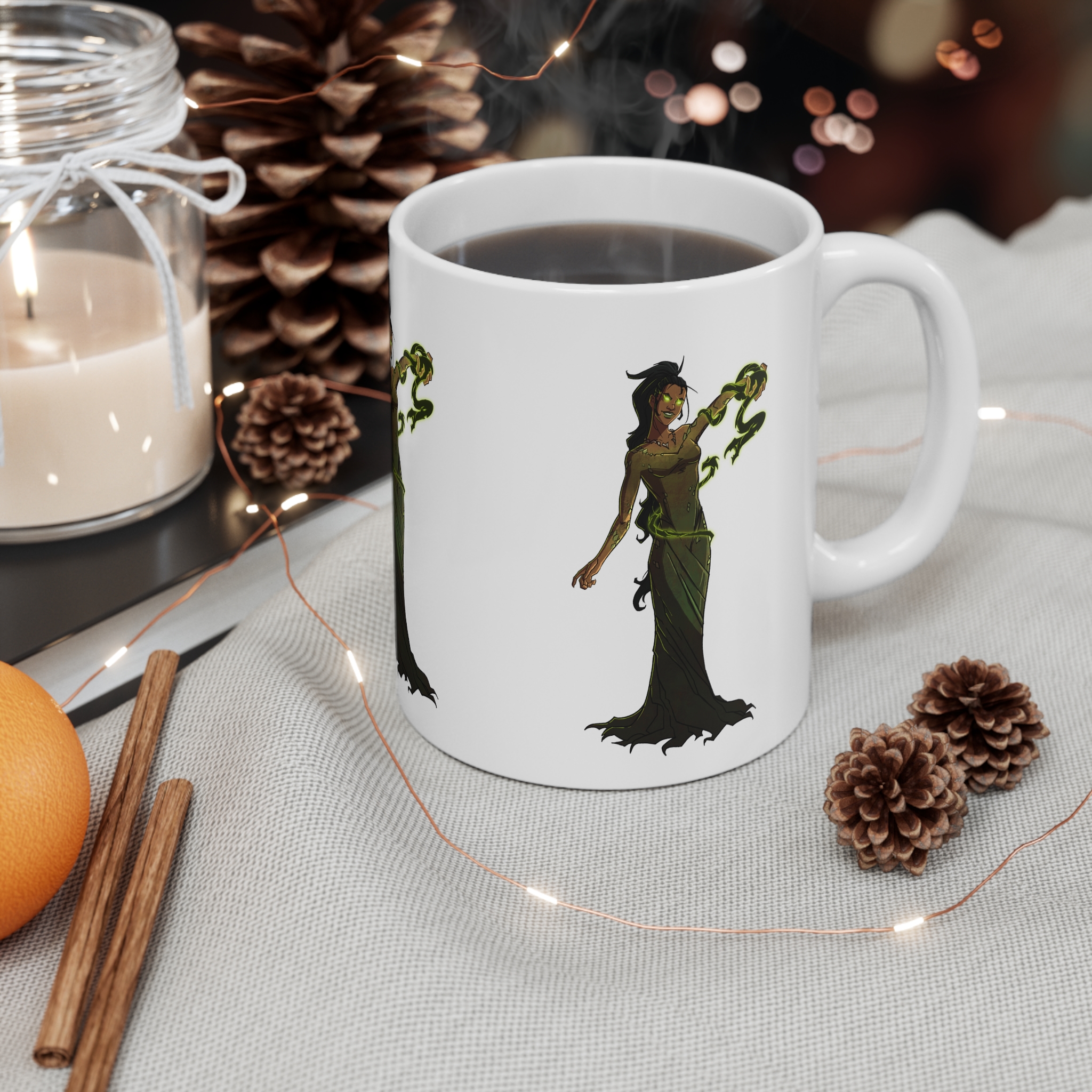 Queen Serpent Ceramic Mug - Image 4