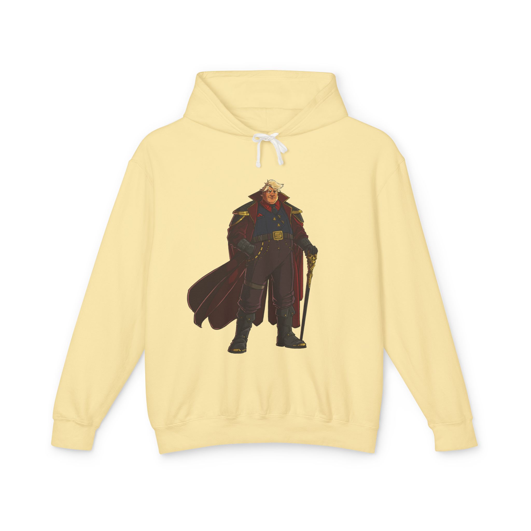 Title: Ronald Slump Lightweight Hooded Sweatshirt - Image 13