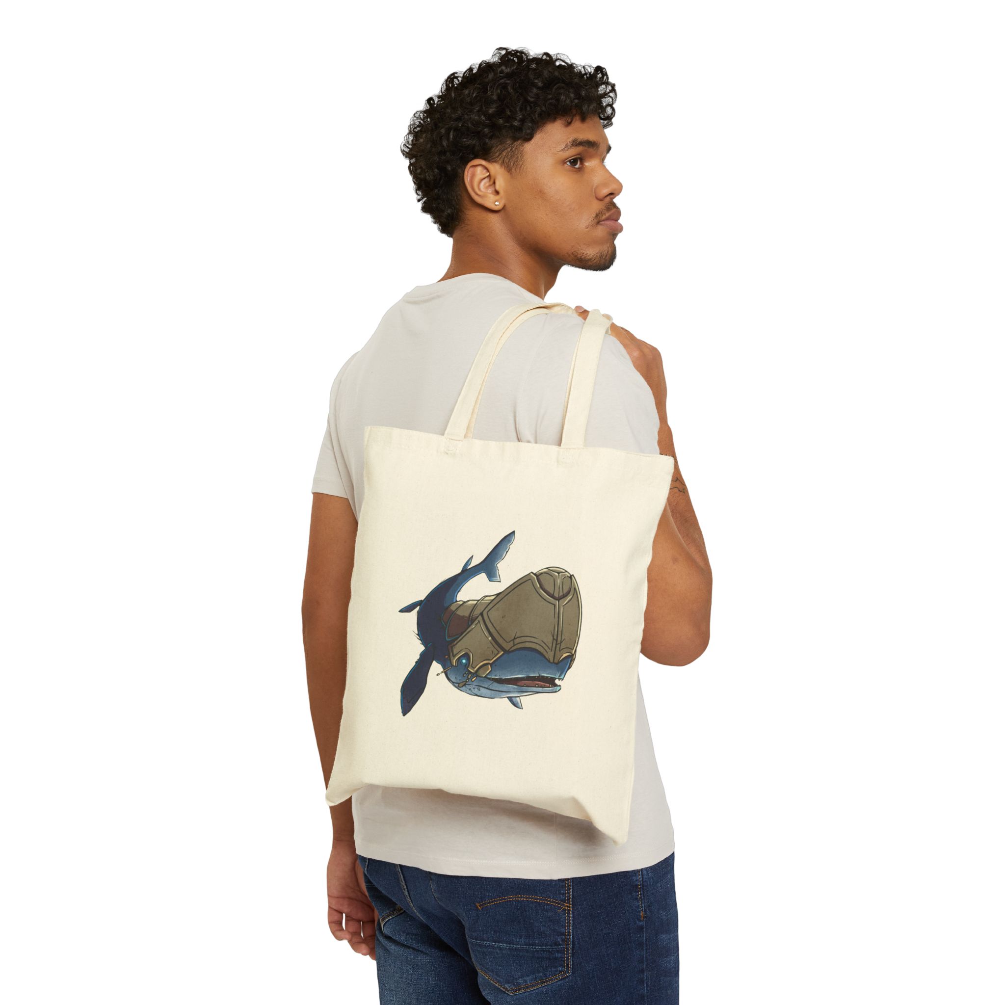 Tydros Canvas Tote Bag - Image 3