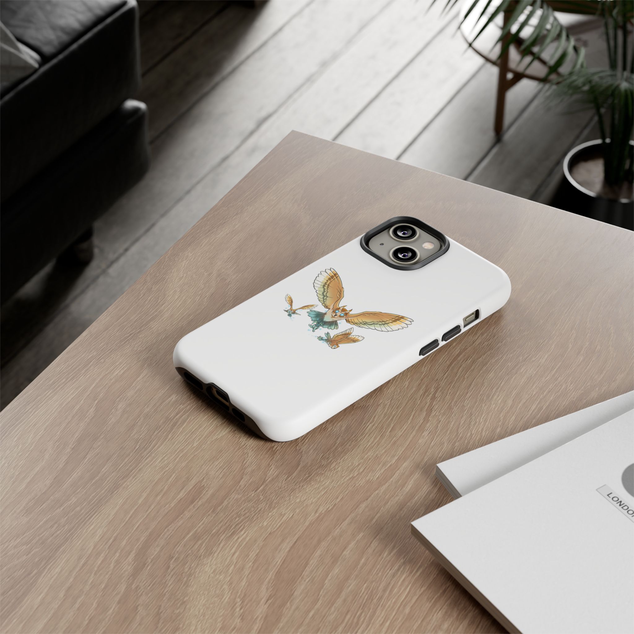 The Silent Owl Tough Phone Case - Image 16