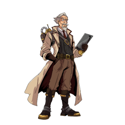 Dr. Aris Square Sticker