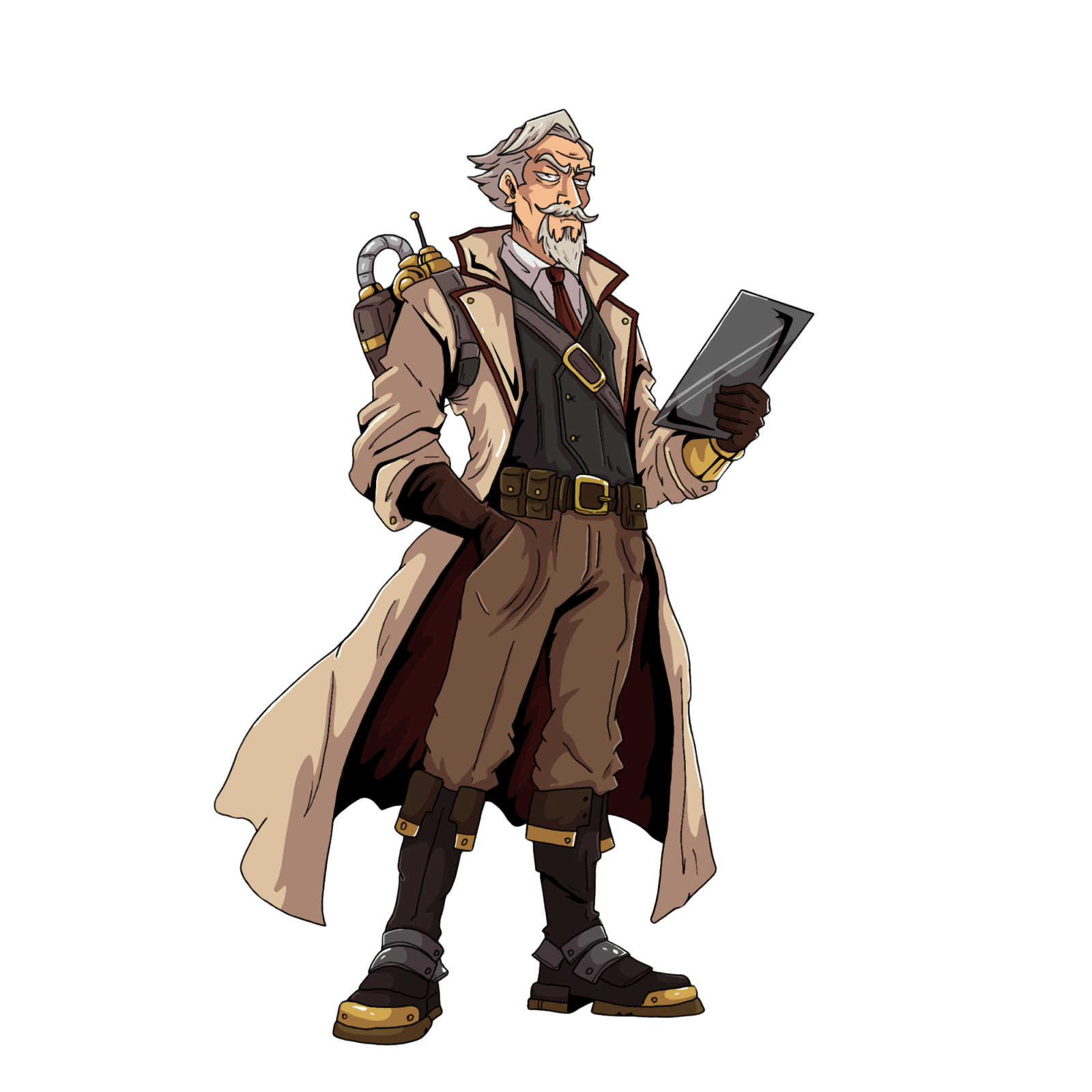 Dr. Aris Square Sticker