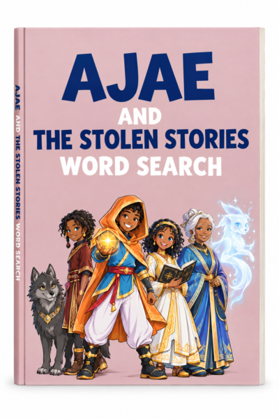 Ajae and the Stolen Stories Word Search