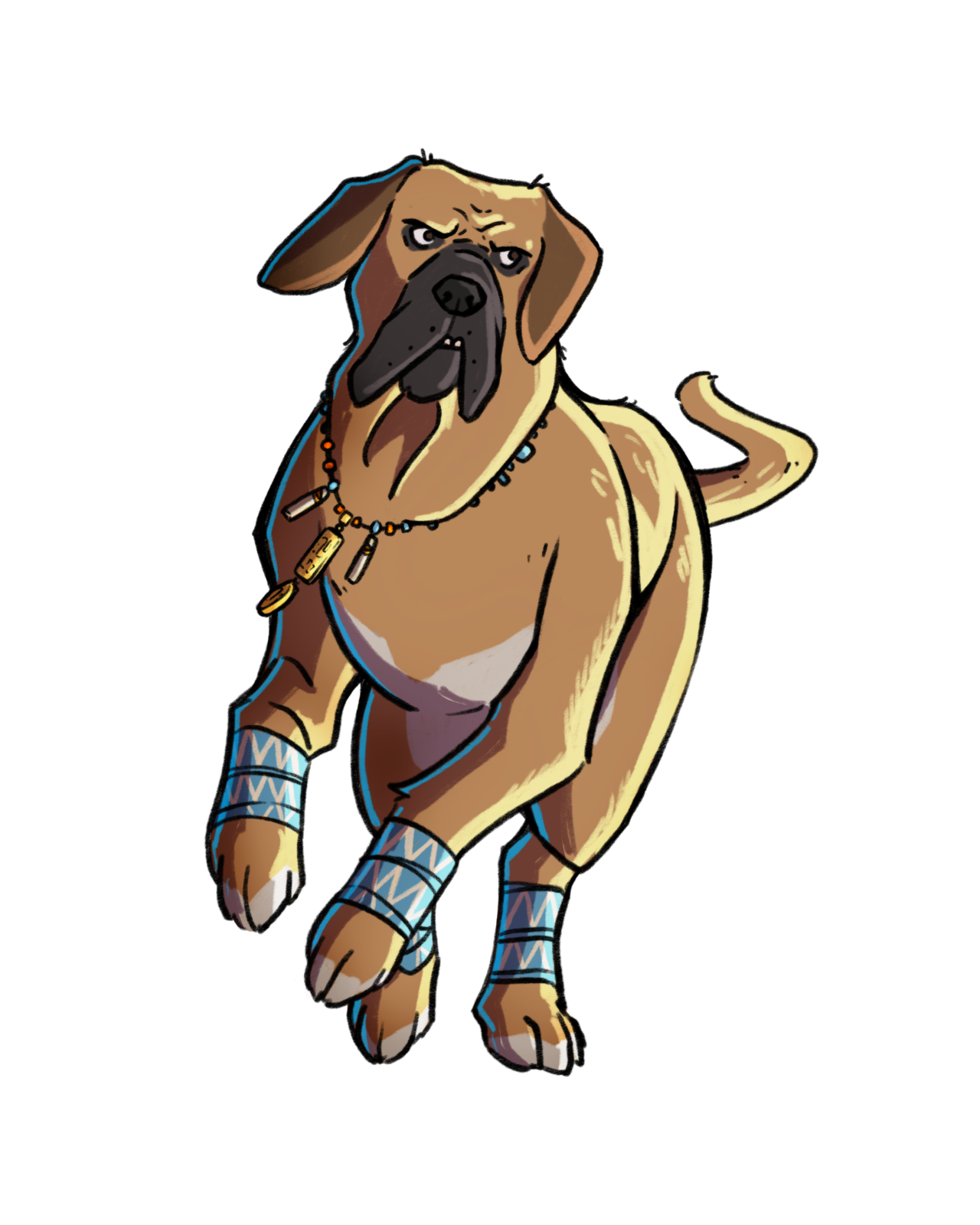 Beast Square Sticker