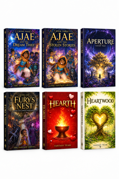 Fantasy Books Bundle of 6, Paper Back