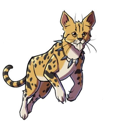 Dagger Square Sticker