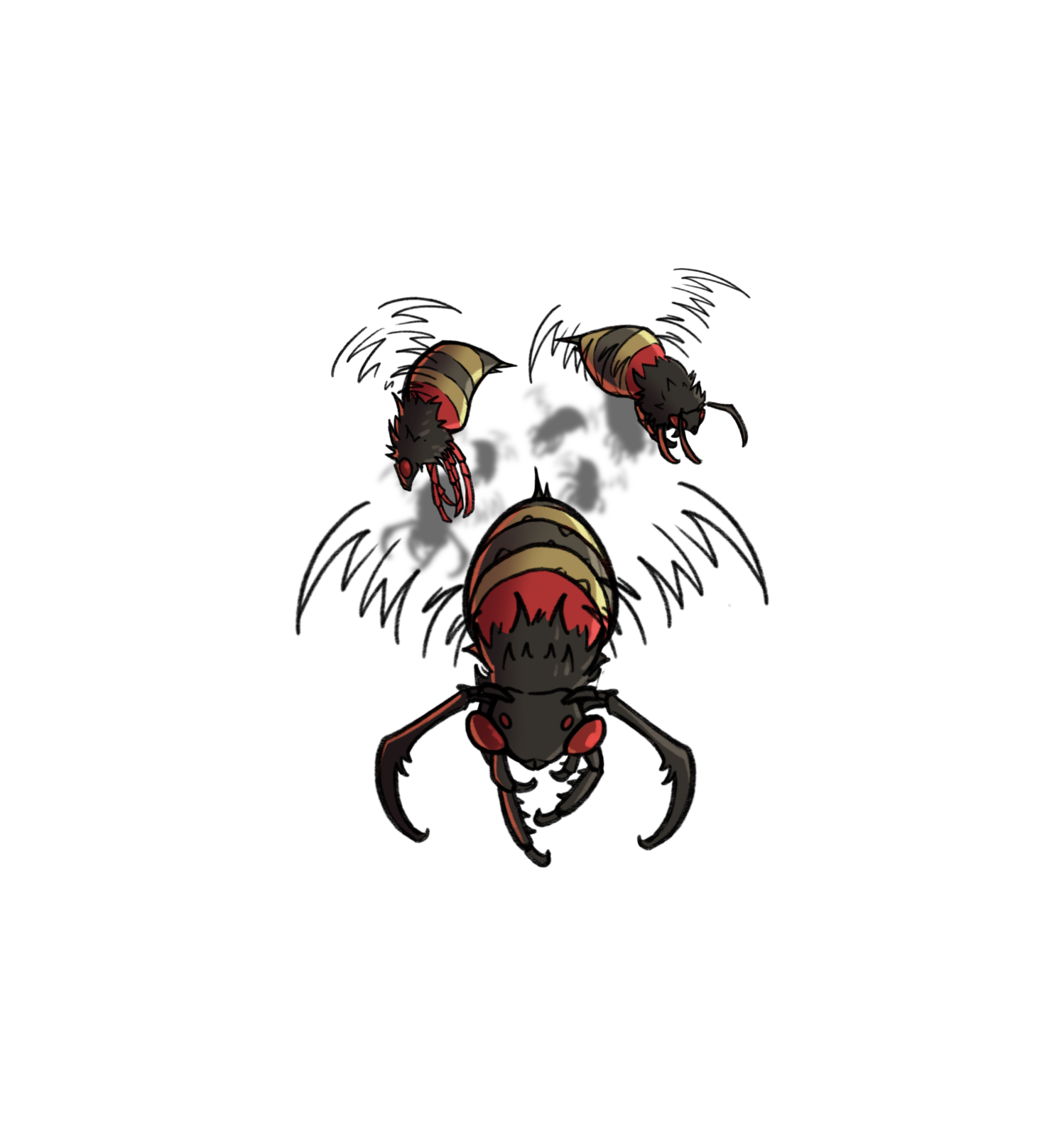 Fury's Nest Square Sticker