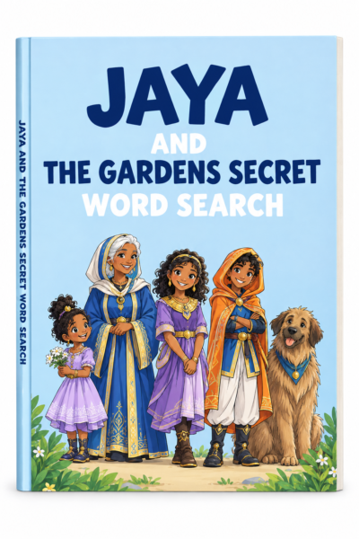Jaya and the Garden's Secret Word Search