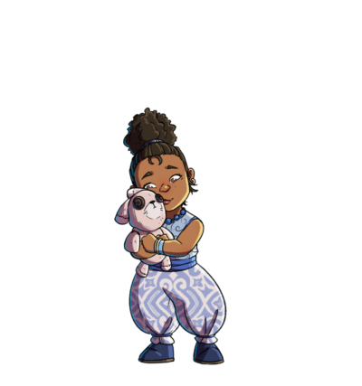 Princess Ahyante Square Sticker