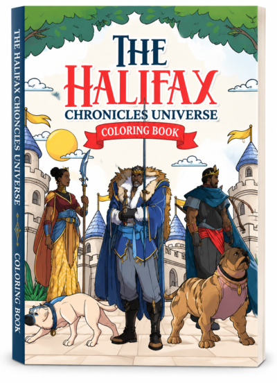 The Halifax Chronicles Universe Coloring Book