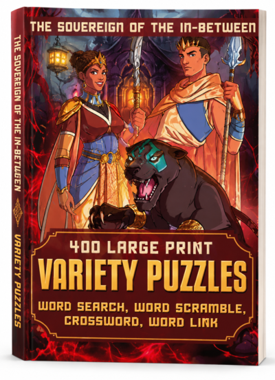 400 Large Print Variety Puzzle Book