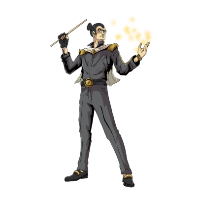 The Conductor Square Sticker