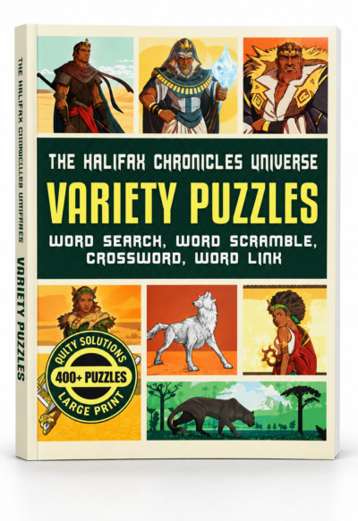 The Halifax Chronicles Universe Variety Puzzle Book