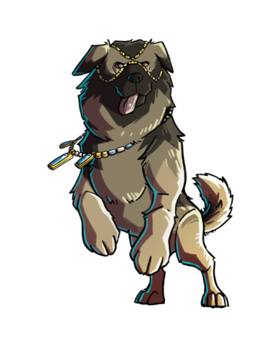 Zeus Square Sticker