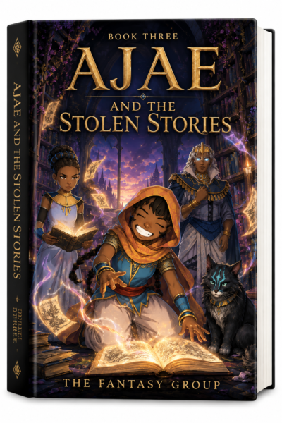 Ajae and the Stolen Stories cover