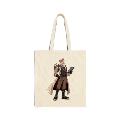 Old Scientist Canvas Tote Bag