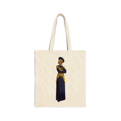 Queen Mother Canvas Tote Bag