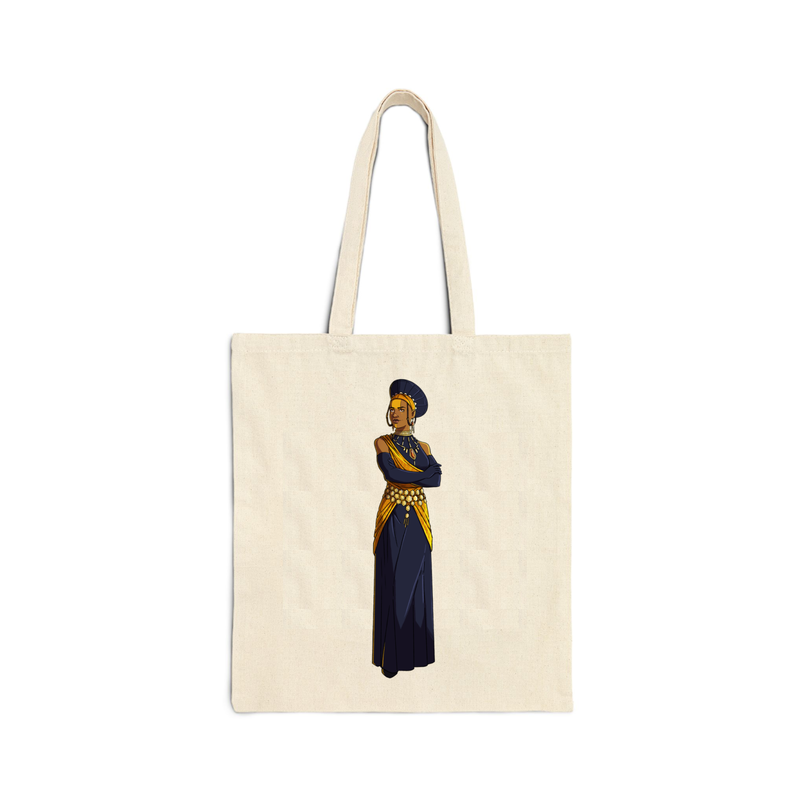 Queen Mother Canvas Tote Bag