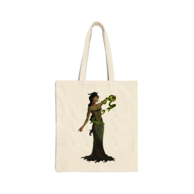 Queen Serpent Canvas Tote Bag