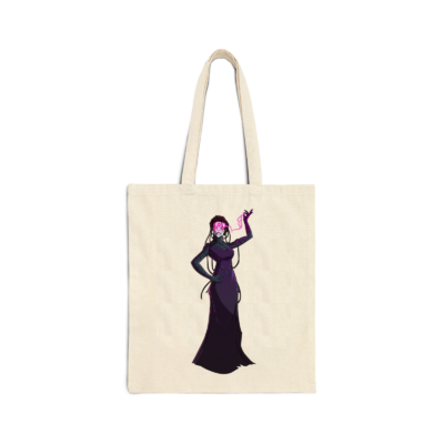 The Mimic Lady Vespera Canvas Tote Bag