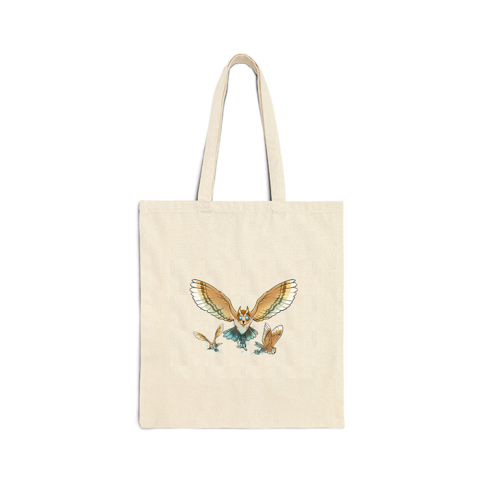 The Silent Owl Canvas Tote Bag